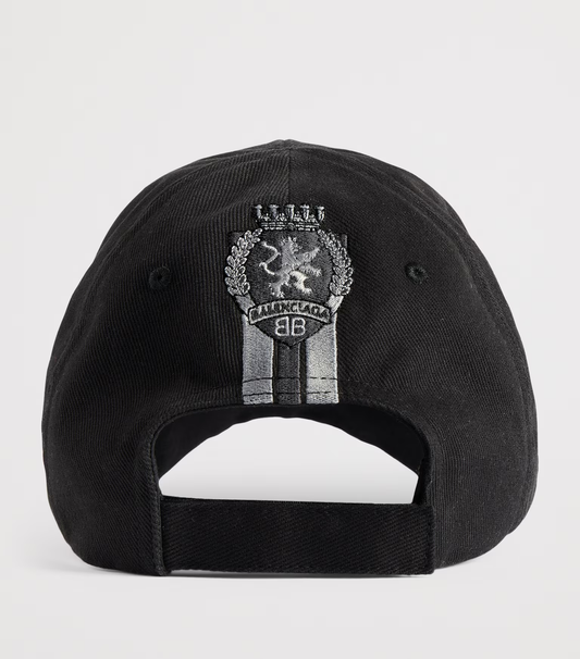 Balenciaga Logo Football Cap — One Size