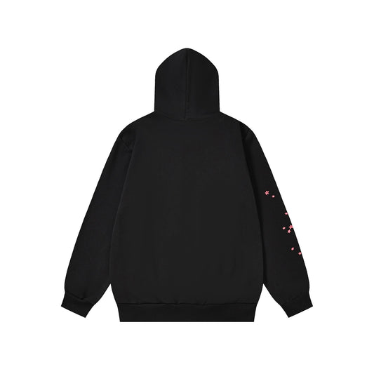 SP5DER 555 Web Hoodie – Black