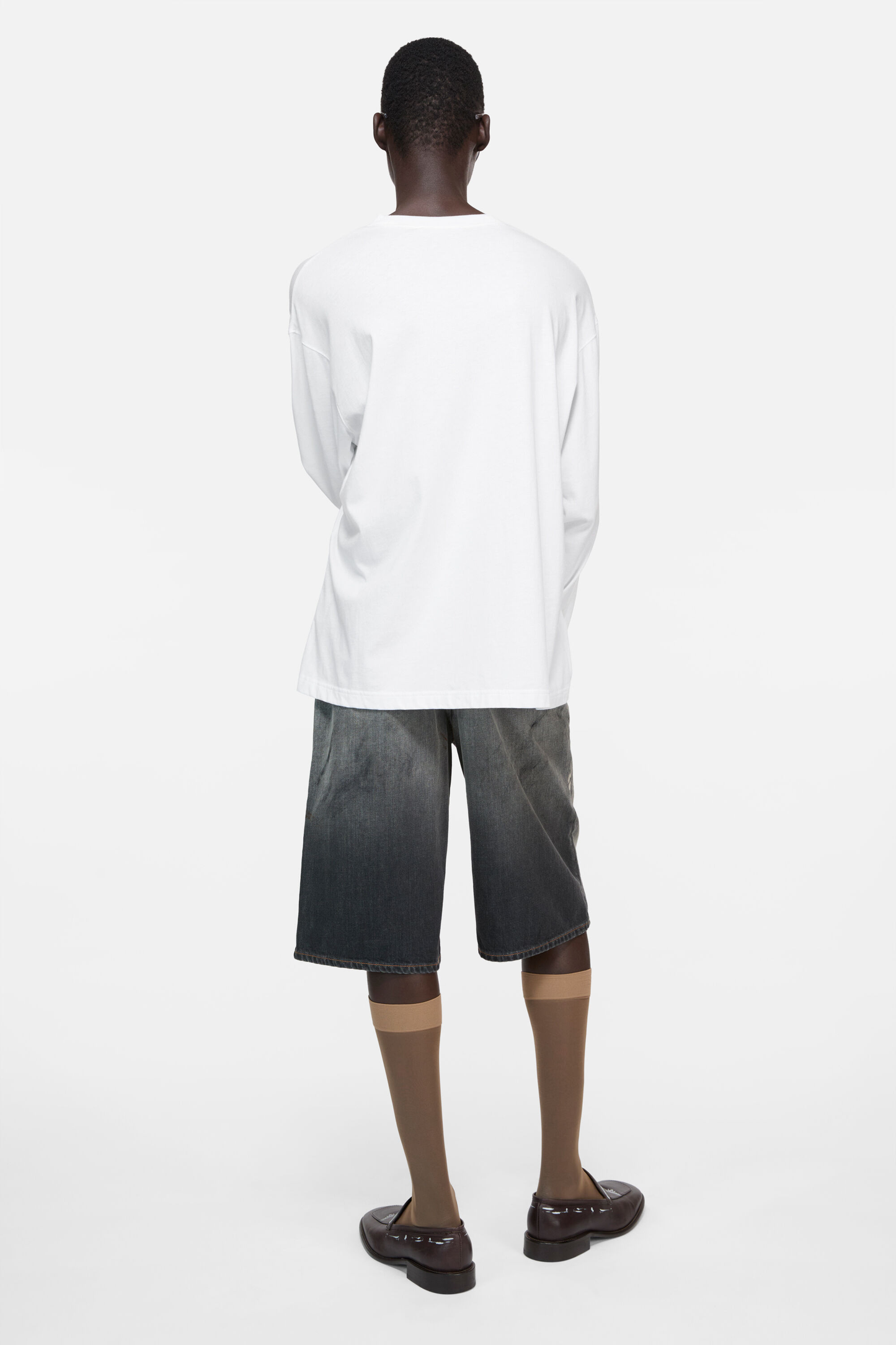 Acne Studios Logo Print Long-Sleeve T-Shirt