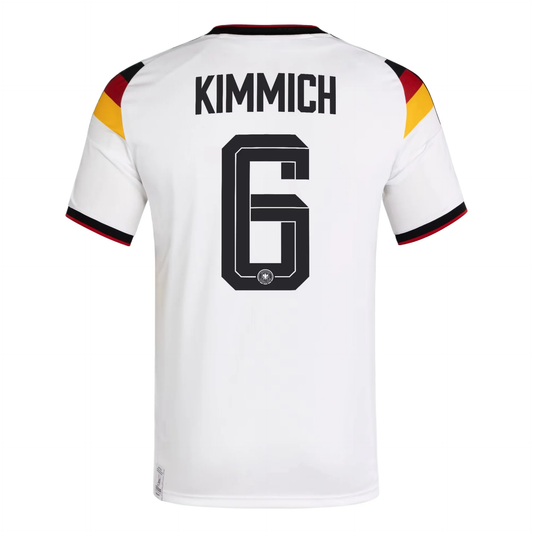 adidas Joshua Kimmich Germany 26 Home Jersey, White Asia Sizing KX4995