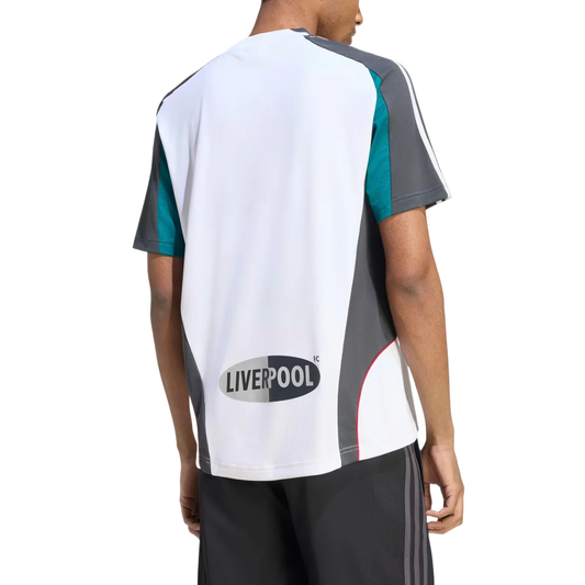 adidas Liverpool FC Teamgeist 26 Warm-Up Jersey - White (Asia Sizing) KX7705