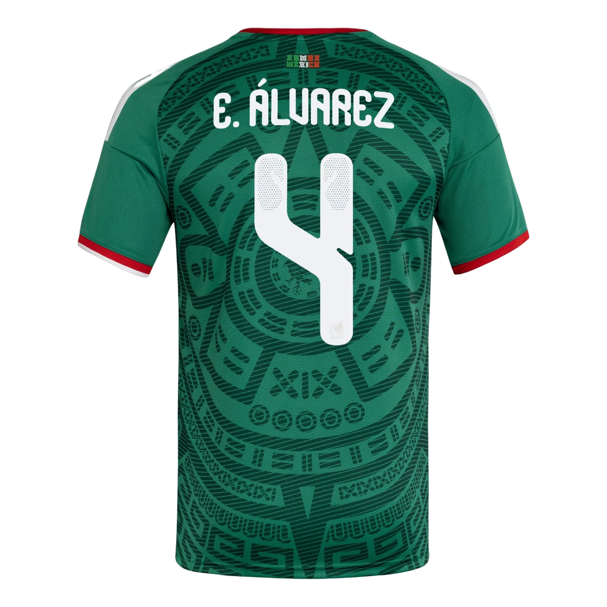 adidas Mexico 26 Home Julian Alvarez Jersey, Bold Green, Asia Sizing KW7741