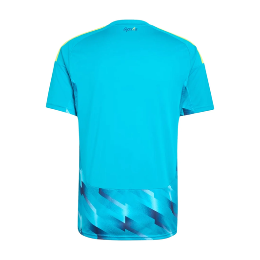 adidas Spain 26 Home Goalkeeper Jersey, Bold Aqua, Asia Sizing KB8371