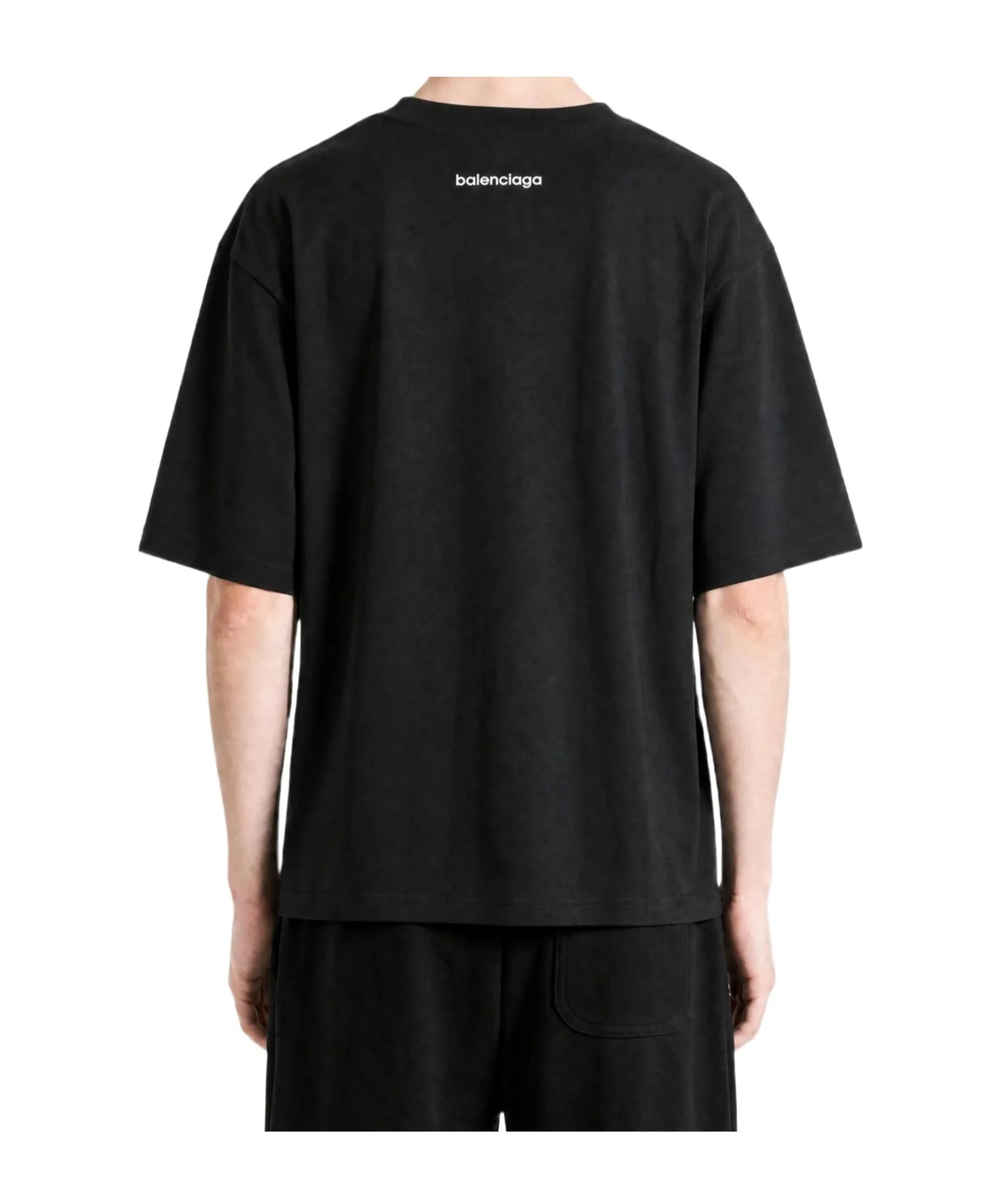 Balenciaga Black Bodies Medium Fit Crewneck T-Shirt