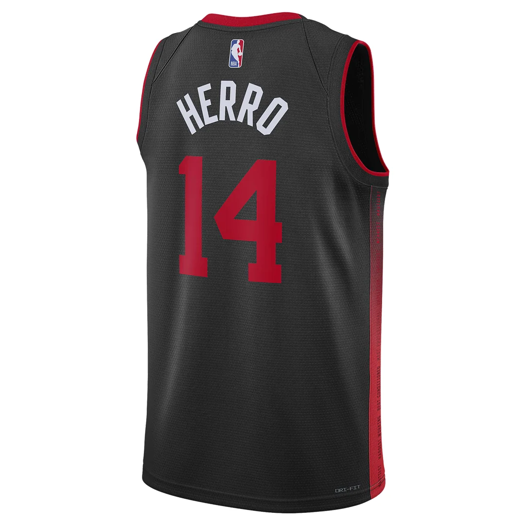 Nike Dri-FIT NBA Tyler Herro Miami Heat 2023/24 City Edition Swingman Jersey #14 – DX8508-013
