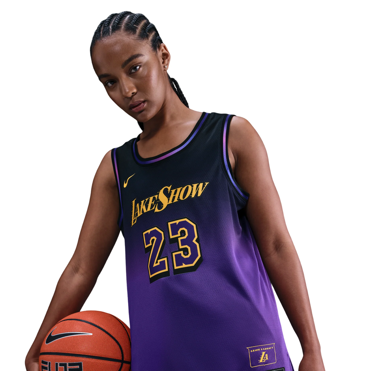 Nike LeBron James Los Angeles Lakers 2024/25 City Edition Jersey FQ4346-504