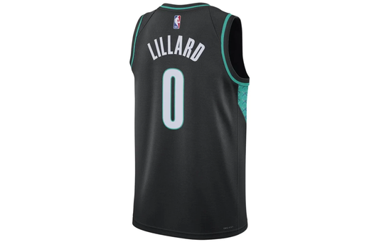 Nike Dri-FIT NBA Portland Trail Blazers Damian Lillard City Edition 2022/23 Swingman Jersey DO9608-010