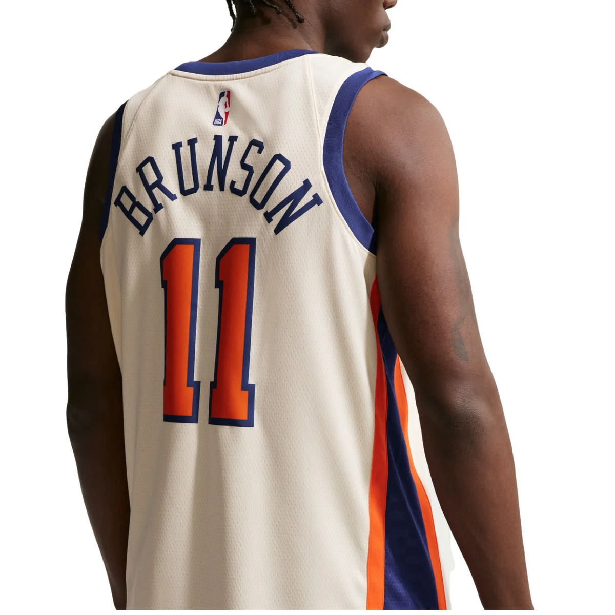 Nike NBA Jalen Brunson New York Knicks City Edition Swingman Jersey – HM5989-123