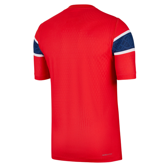 Nike Norway 2026-27 Match Home Aero-FIT Authentic Jersey - Chile Red/White IB5170-673