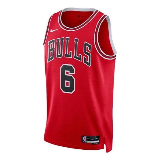Nike x NBA Dri-FIT Chicago Bulls Alex Caruso Jersey - Red - DN2000-661