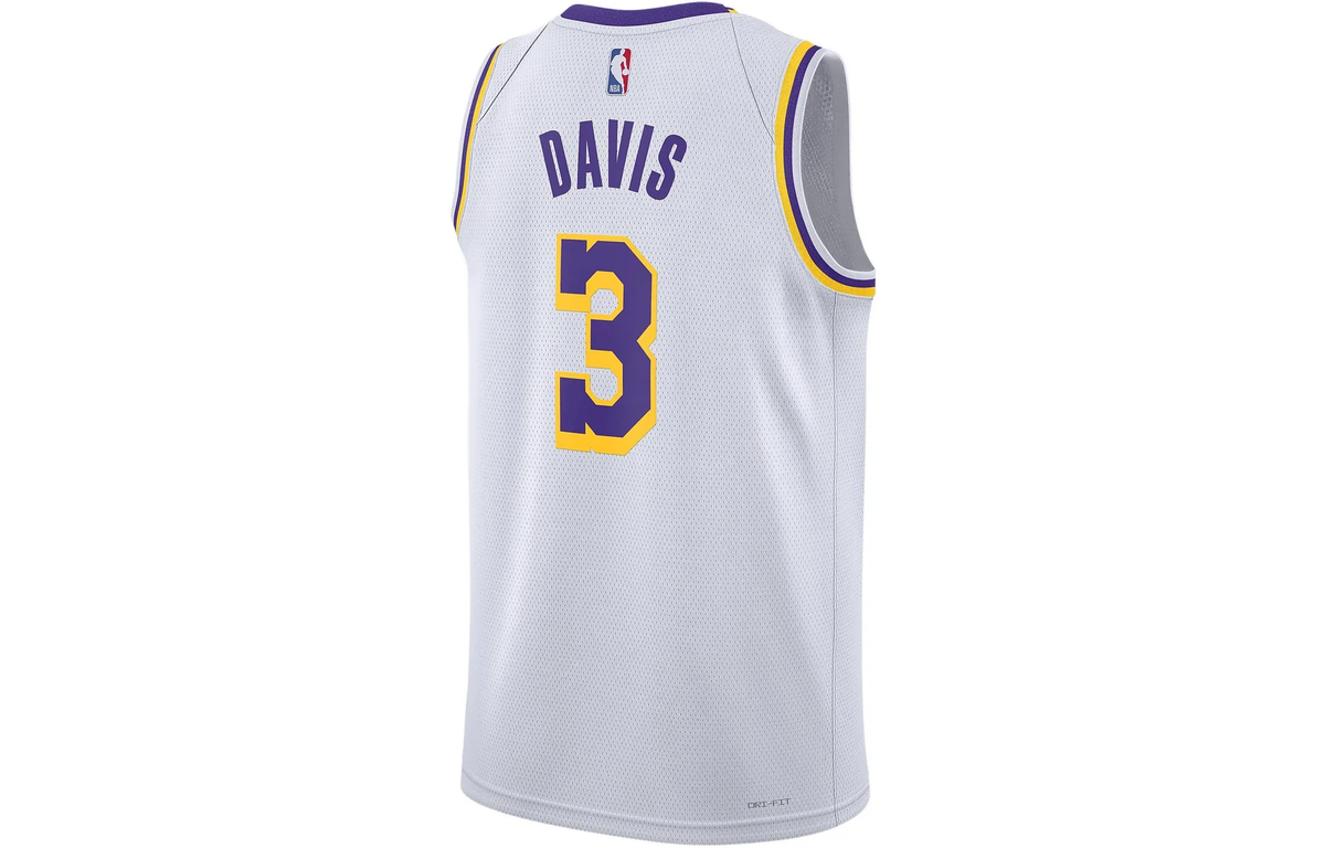 Nike x NBA Los Angeles Lakers 2022-23 Anthony Davis #3 Jersey DN2081-101