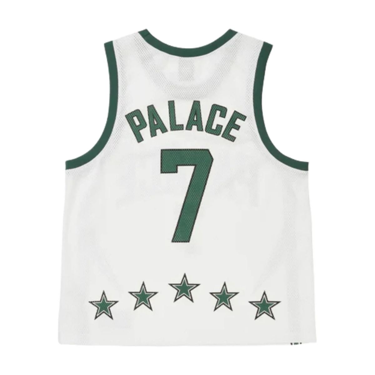 Palace Lightning Basketball Jersey – White / Green