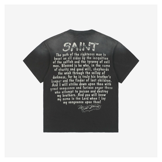 Saint Michael Rapture S/S T-Shirt – Charcoal