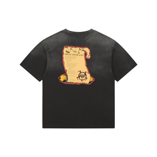 Saint Michael Birth & Death S/S T-Shirt – Black