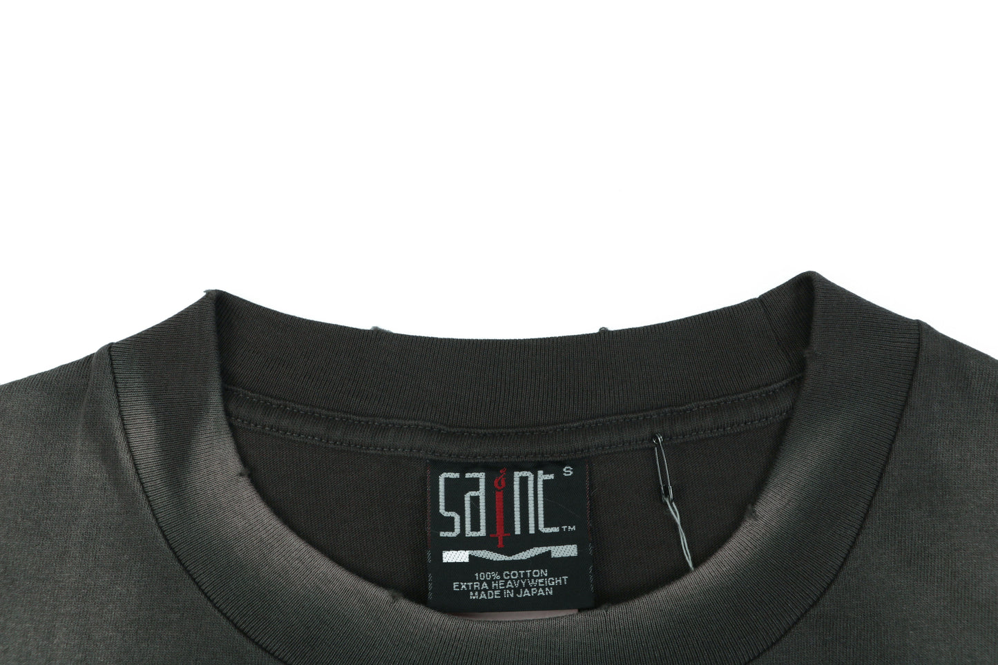 Saint Michael Body N Soul S/S T-Shirt – Washed Black