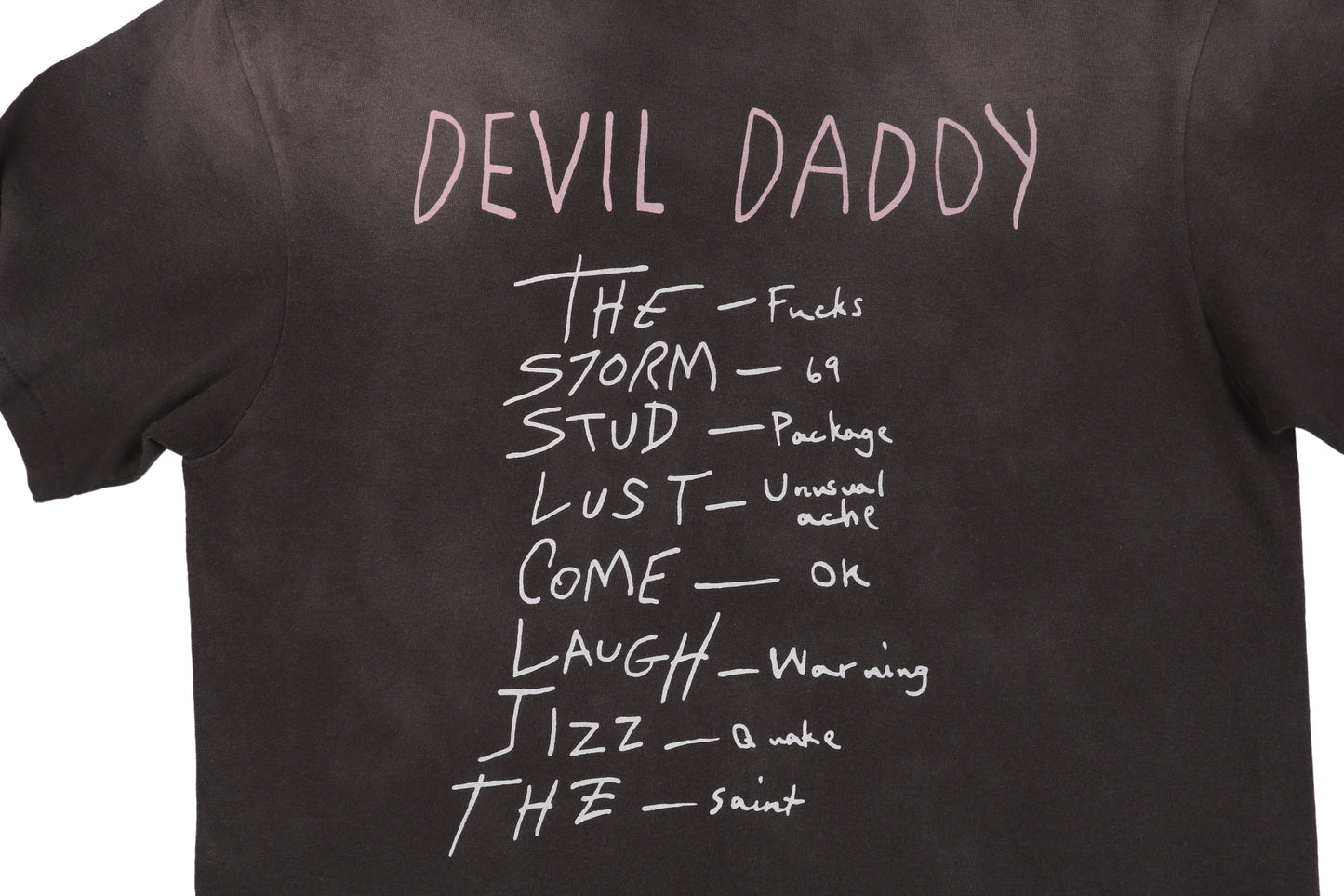 Saint Michael Devil Daddy S/S T-Shirt – Black