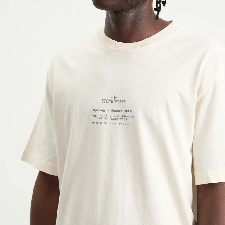 Stone Island Stone T-Shirt – Ivory