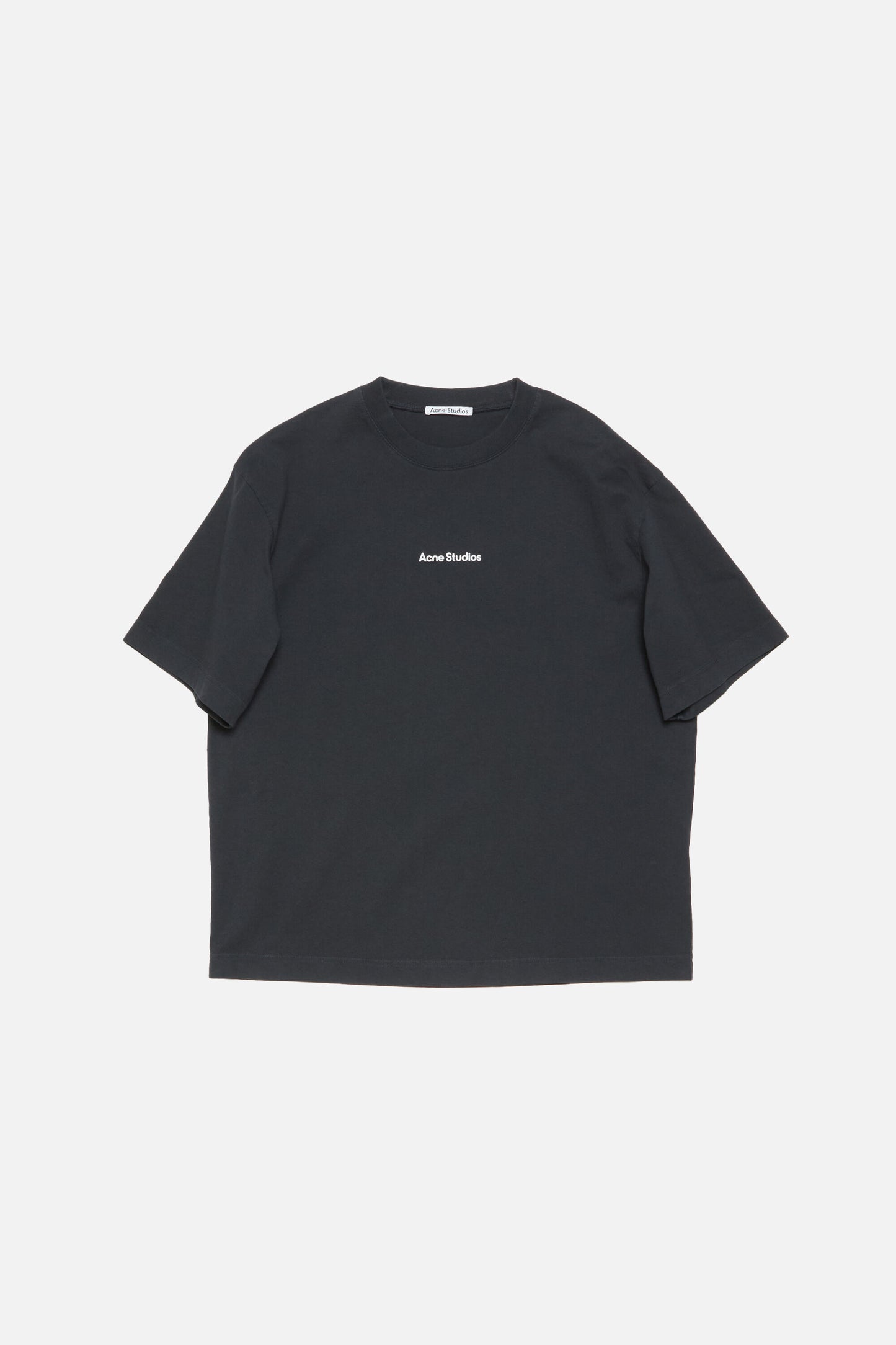 Acne Studios Stamp Logo Relaxed Fit S/S T-Shirt