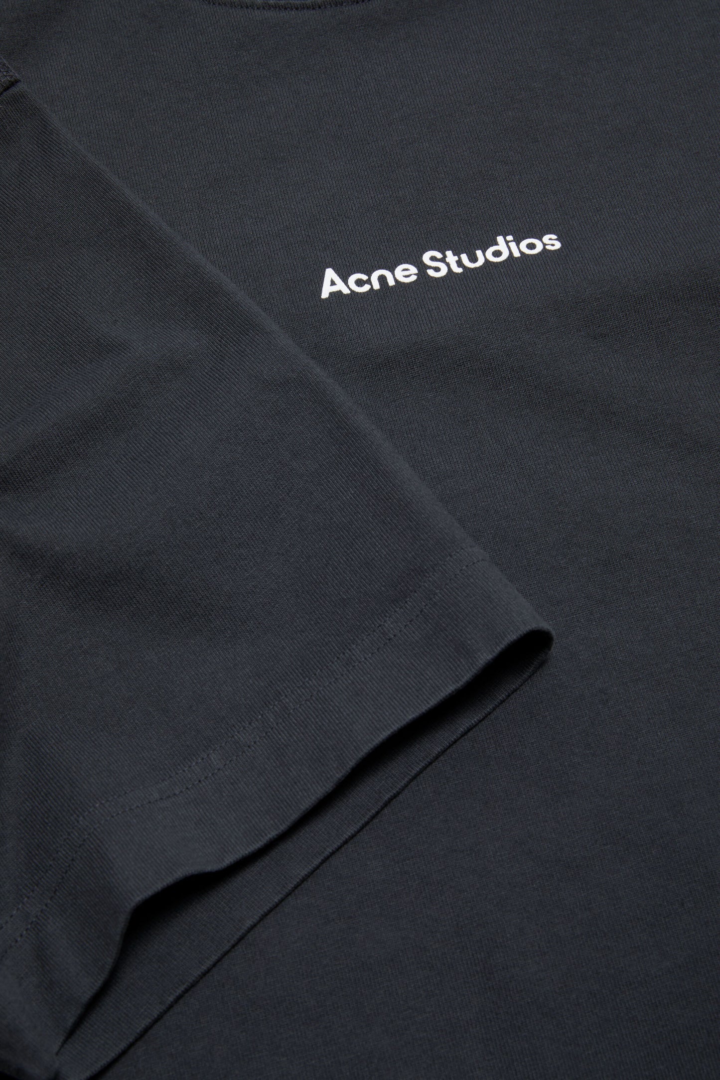 Acne Studios Stamp Logo Relaxed Fit S/S T-Shirt