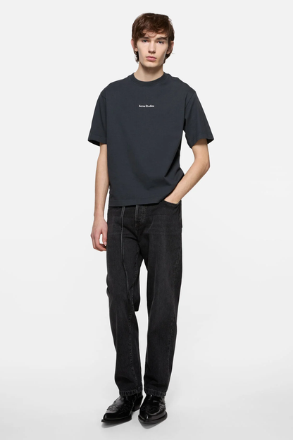 Acne Studios Stamp Logo Relaxed Fit S/S T-Shirt