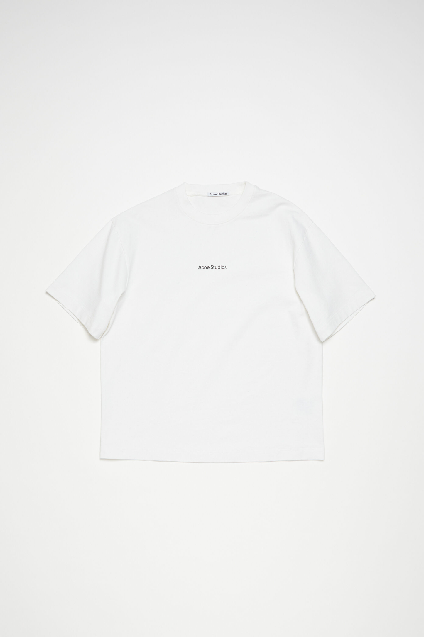 Acne Studios Stamp Logo Relaxed Fit S/S T-Shirt