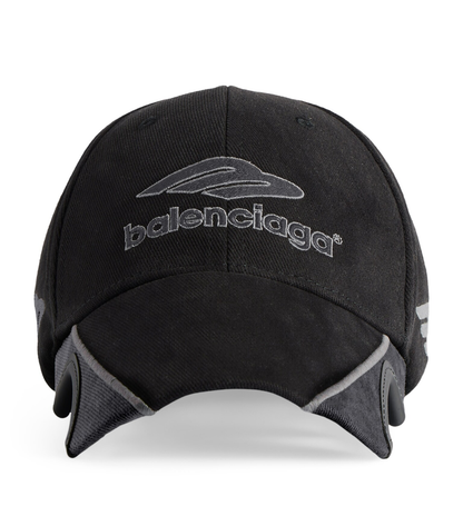 Balenciaga Logo Football Cap — One Size