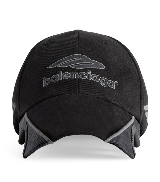 Balenciaga Logo Football Cap — One Size