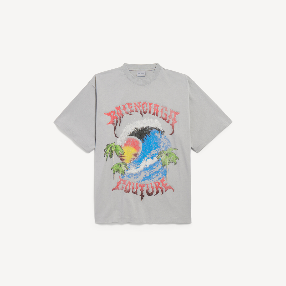 Balenciaga Vintage Surfer Oversized T-Shirt