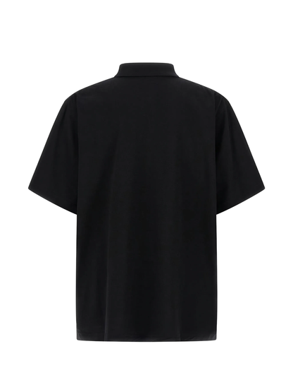 Balenciaga Loop Sports Icon Polo Shirt – Black Cotton Piqué