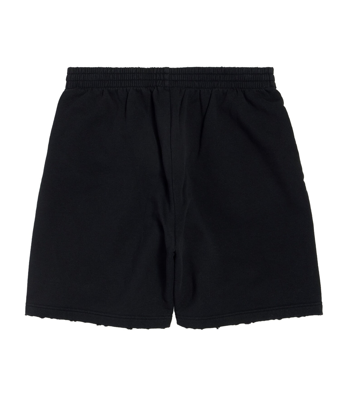 Balenciaga Cotton Messy Spray Logo Shorts