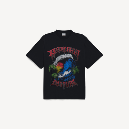 Balenciaga Vintage Surfer Oversized T-Shirt