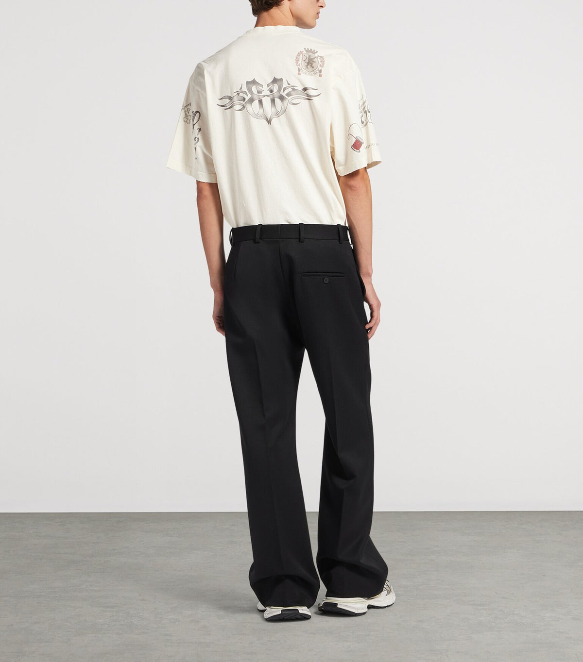 Balenciaga Cotton Tattoo T-Shirt