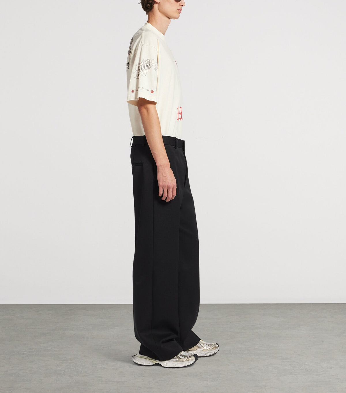 Balenciaga Cotton Tattoo T-Shirt