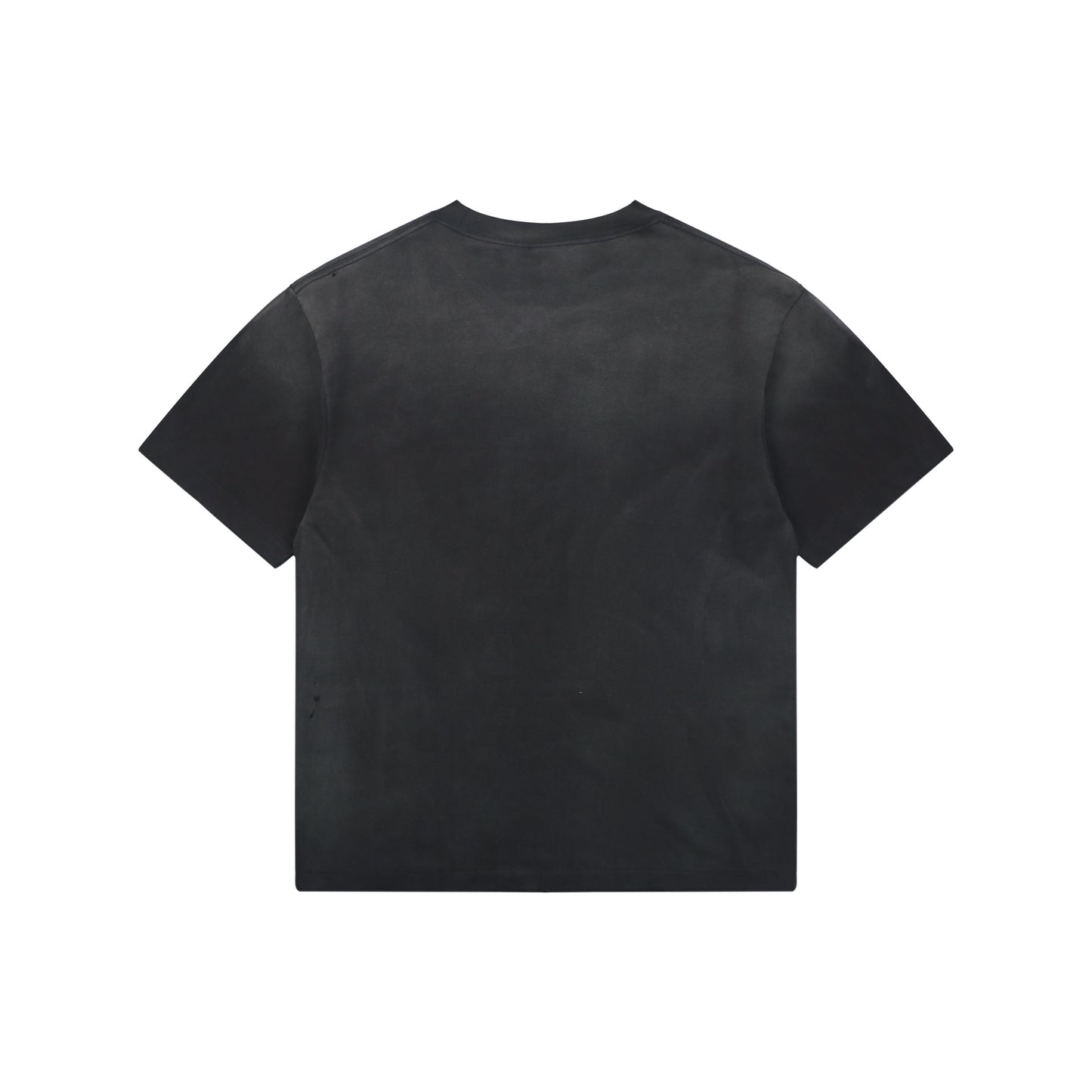 Saint Michael "Tree of Life" Typography Graphic T-Shirt – Washed Black