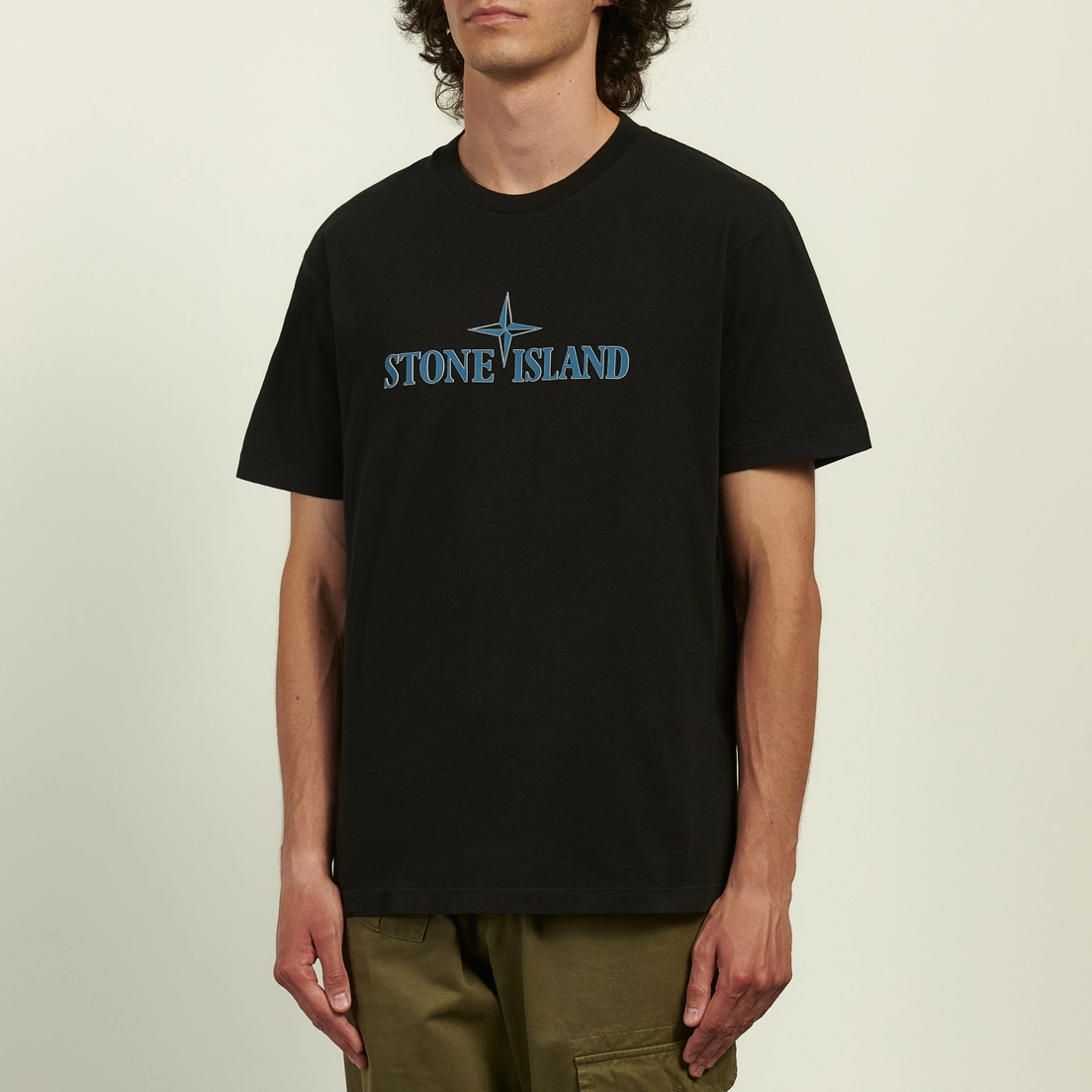 Stone Island Men's Triple-Print Graphic T-Shirt