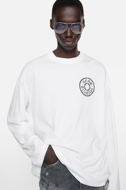 Acne Studios Logo Print Long-Sleeve T-Shirt