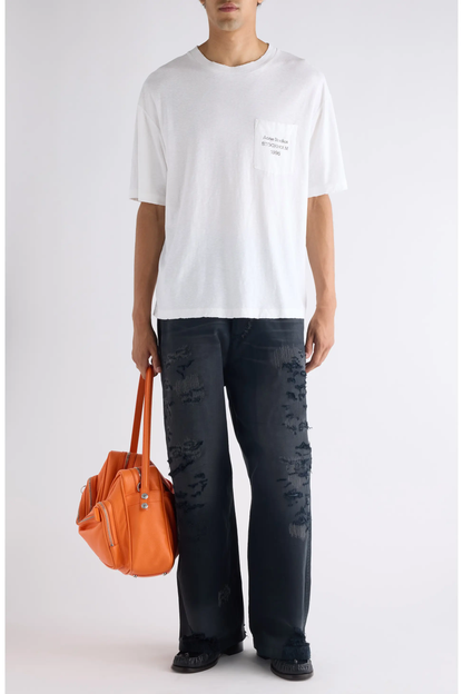 Acne Studios Exford Logo Pocket S/S T-Shirt
