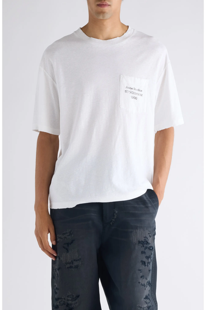 Acne Studios Exford Logo Pocket S/S T-Shirt