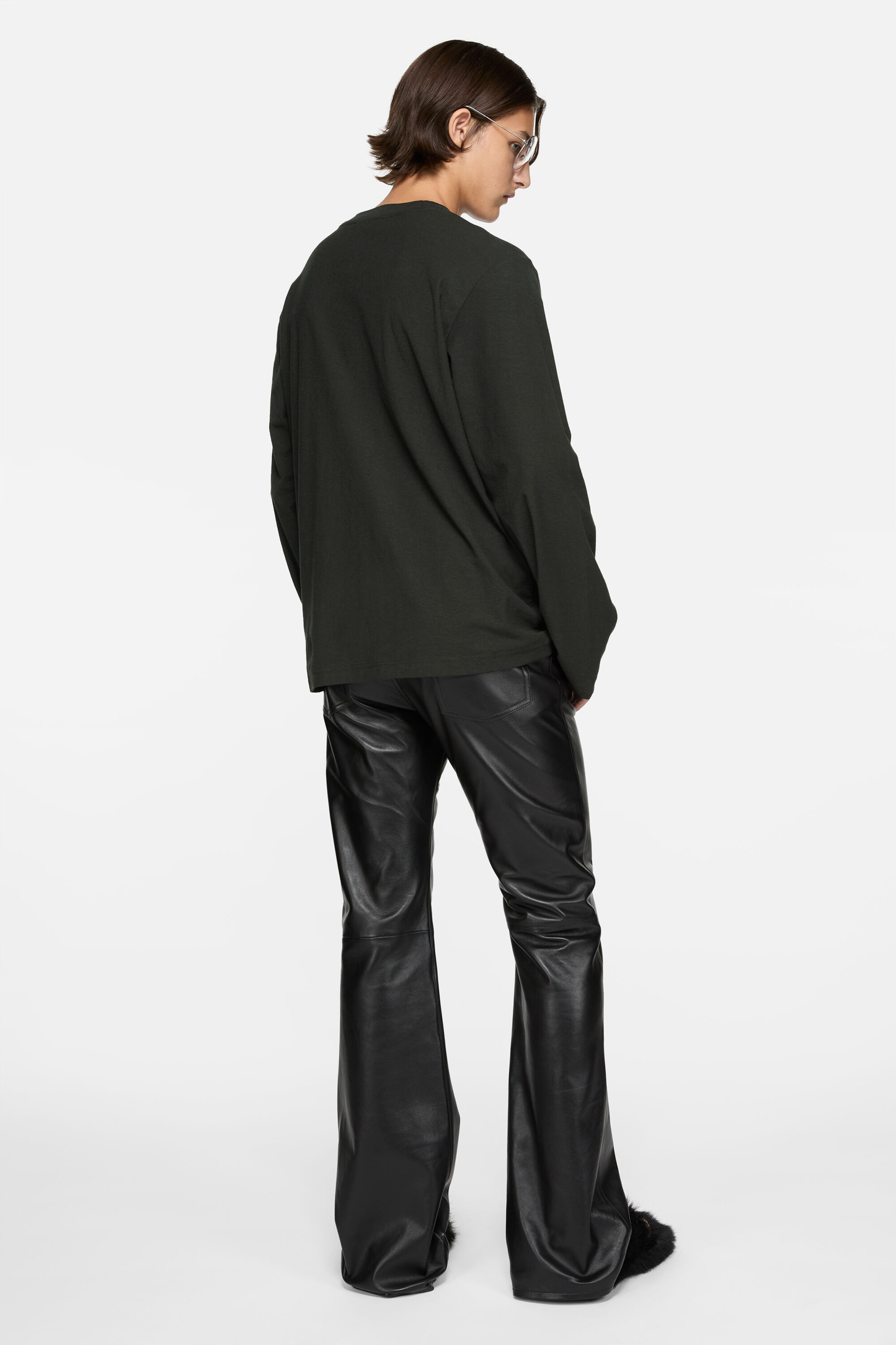 Acne Studios Logo Relaxed Fit S/S T-Shirt
