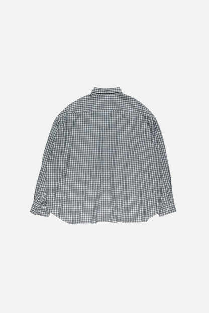 Acne Studios Flannel Button-Up Shirt – Black / White