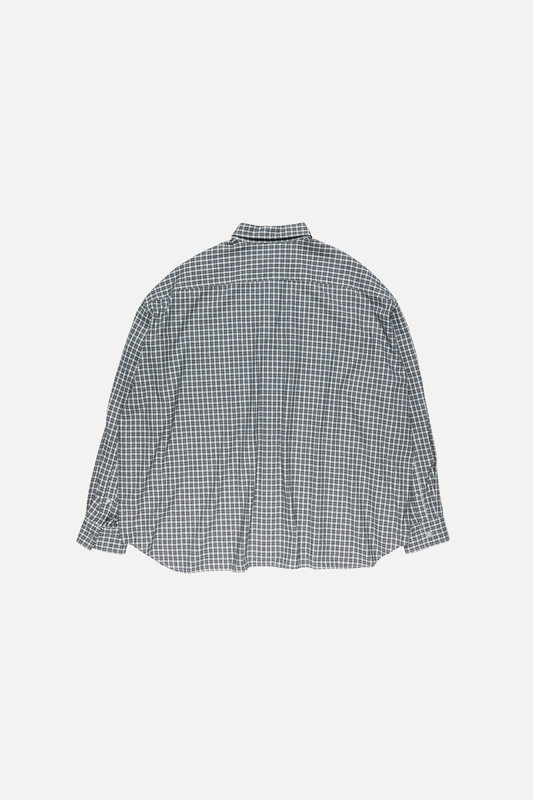 Acne Studios Flannel Button-Up Shirt – Black / White