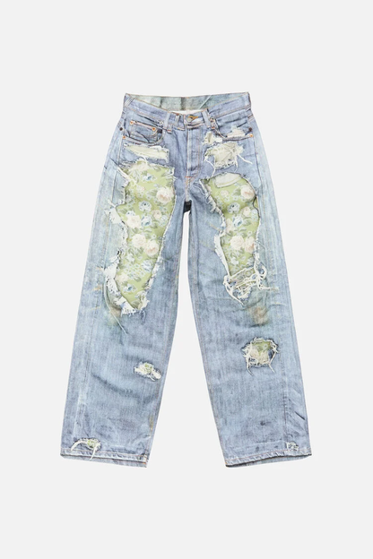 Acne Studios Blue Trompe L’Œil 1981 Jeans