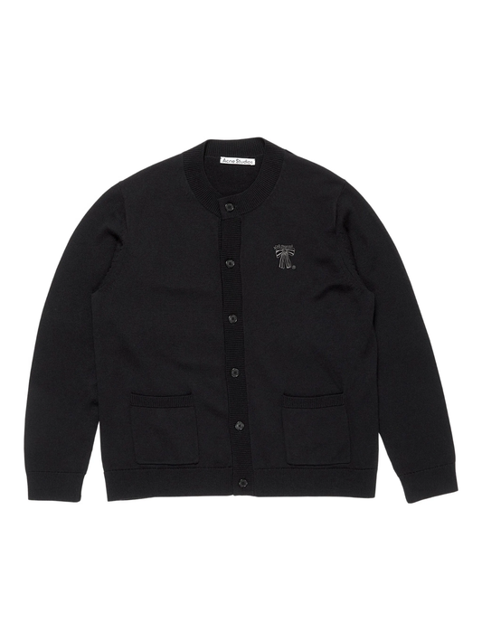 Acne Studios Ribbed Button-Up Cardigan