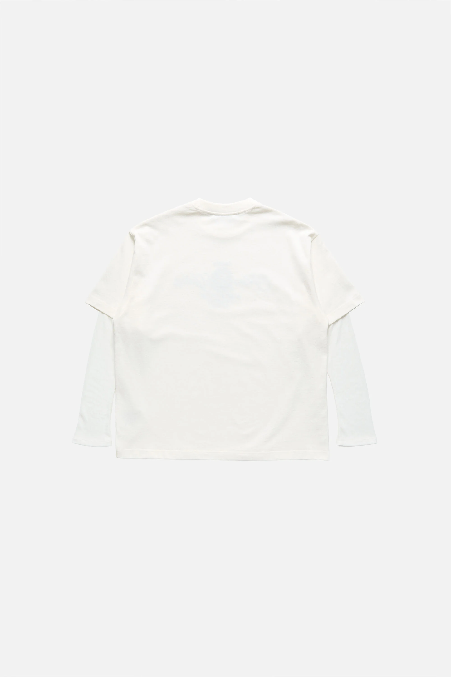 Acne Studios Off-White Embroidered Long-Sleeve T-Shirt