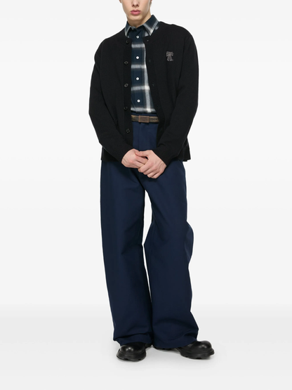 Acne Studios Ribbed Button-Up Cardigan