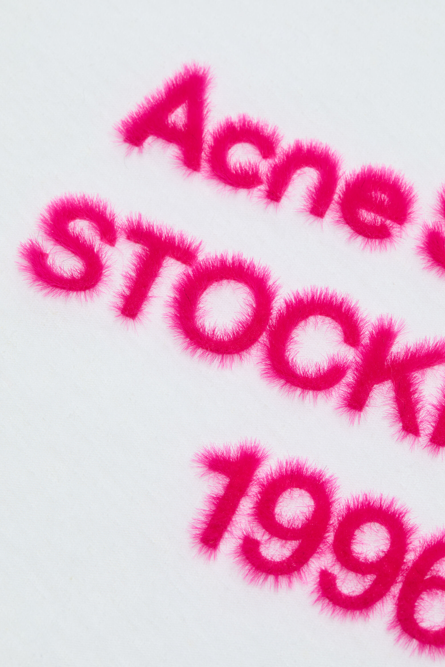 Acne Studios Logo Relaxed Fit S/S T-Shirt