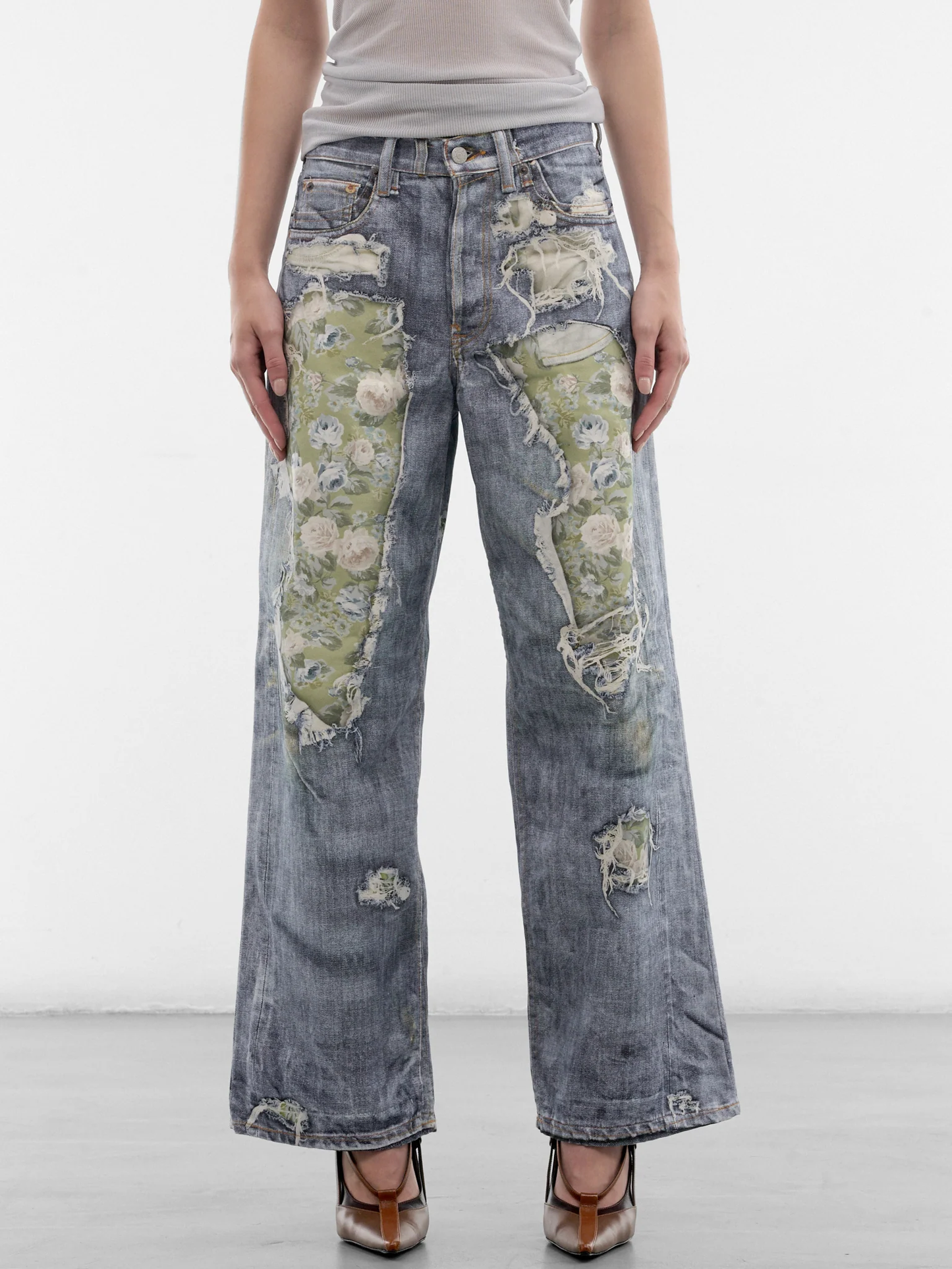 Acne Studios Blue Trompe L’Œil 1981 Jeans