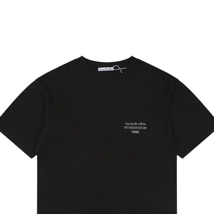 Acne Studios Exford Logo Pocket S/S T-Shirt