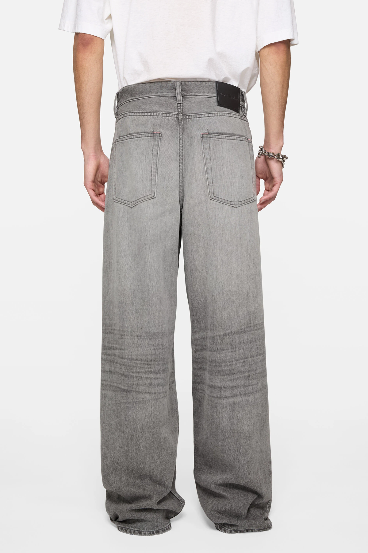 Acne Studios 1981 Loose Fit Jeans – Grey Washed