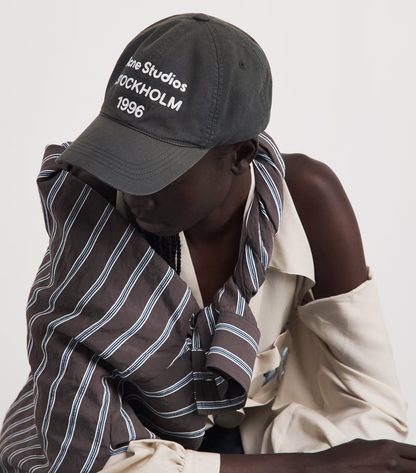 Acne Studios Cotton Logo Cap